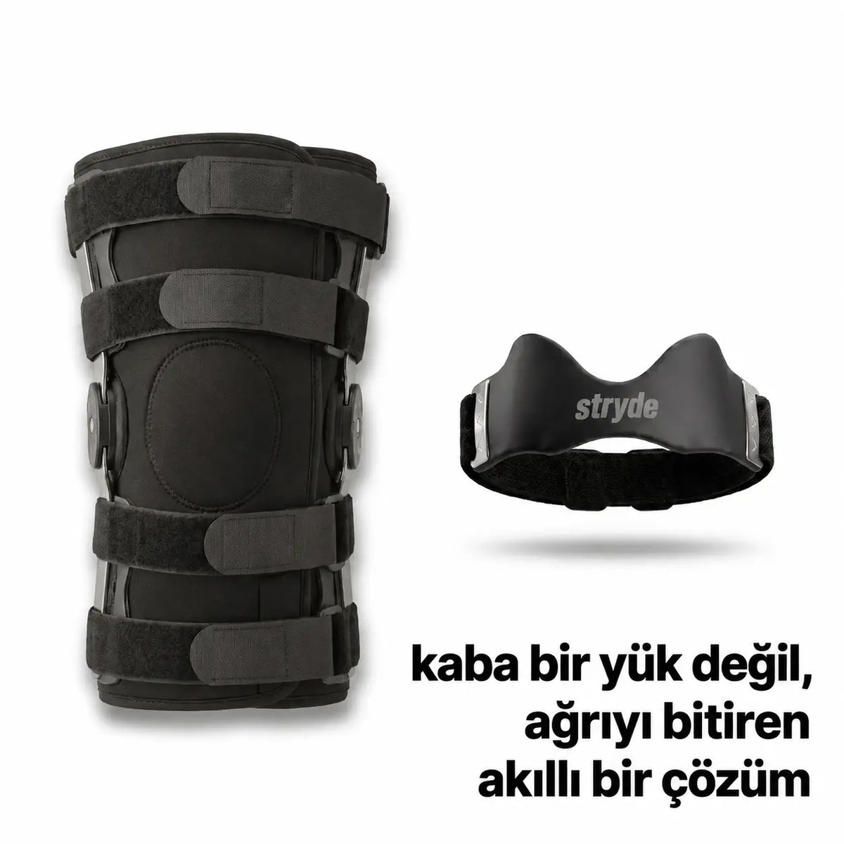 Stryde TR - Ağrısız Adım Baskı Ayarlı Diz Destek Bandı