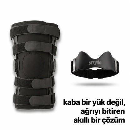 Stryde TR - Ağrısız Adım Baskı Ayarlı Diz Destek Bandı