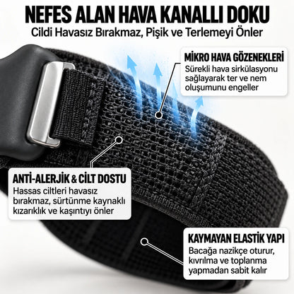 Stryde TR - Ağrısız Adım Baskı Ayarlı Diz Destek Bandı